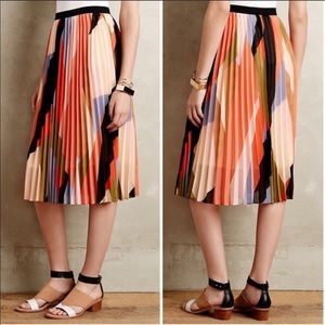 Anthropologie Accordion pleated skirt. Sz. 00